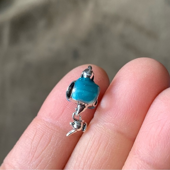 NWOT Disney Aladdin Genie & Lamp Dangle Charm Pendant Sterling Silver 925 - Picture 8 of 12